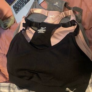 Puma Sports Bras 3-Pack